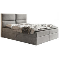 BETT Grau FOX 3 180x200 cm - Grau, Textil (180/200cm) - Sepro Meble