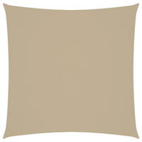 SONNENSEGEL Oxford-Gewebe Quadratisch 3x3 m Beige - Beige, Textil (300/300cm) - furnicato