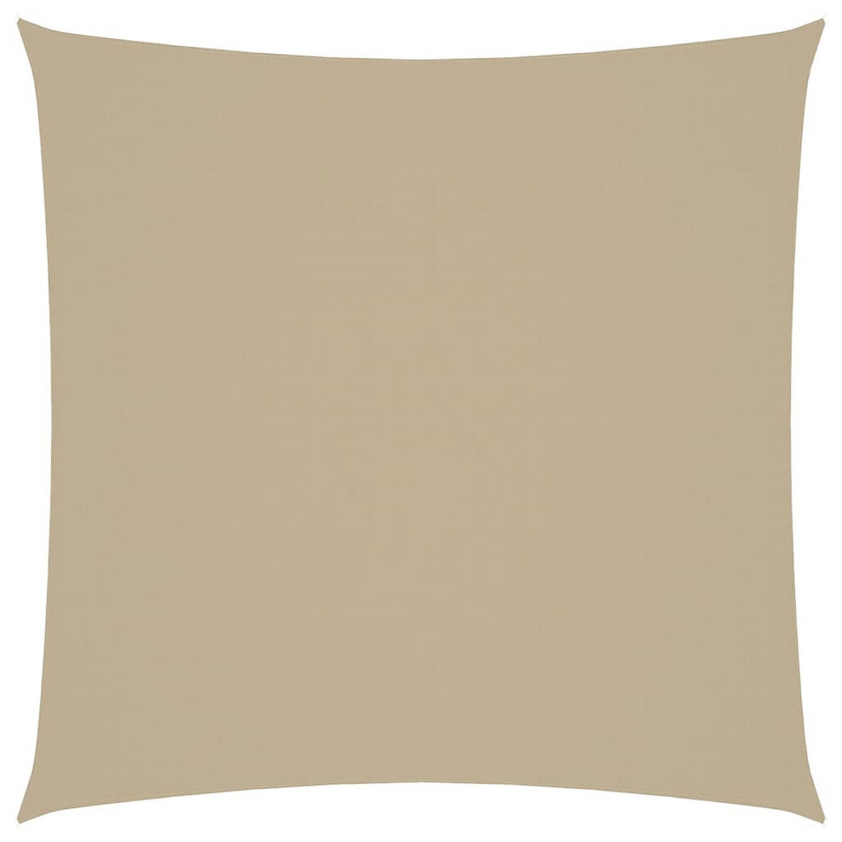 SONNENSEGEL Oxford-Gewebe Quadratisch 3x3 m Beige - Beige, Textil (300/300cm) - furnicato