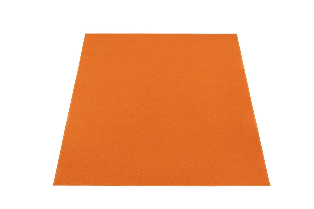 TEPPICH MONO SQUARE Orange 200/200 cm - Orange, Kunststoff (200/200cm) - Tapiso