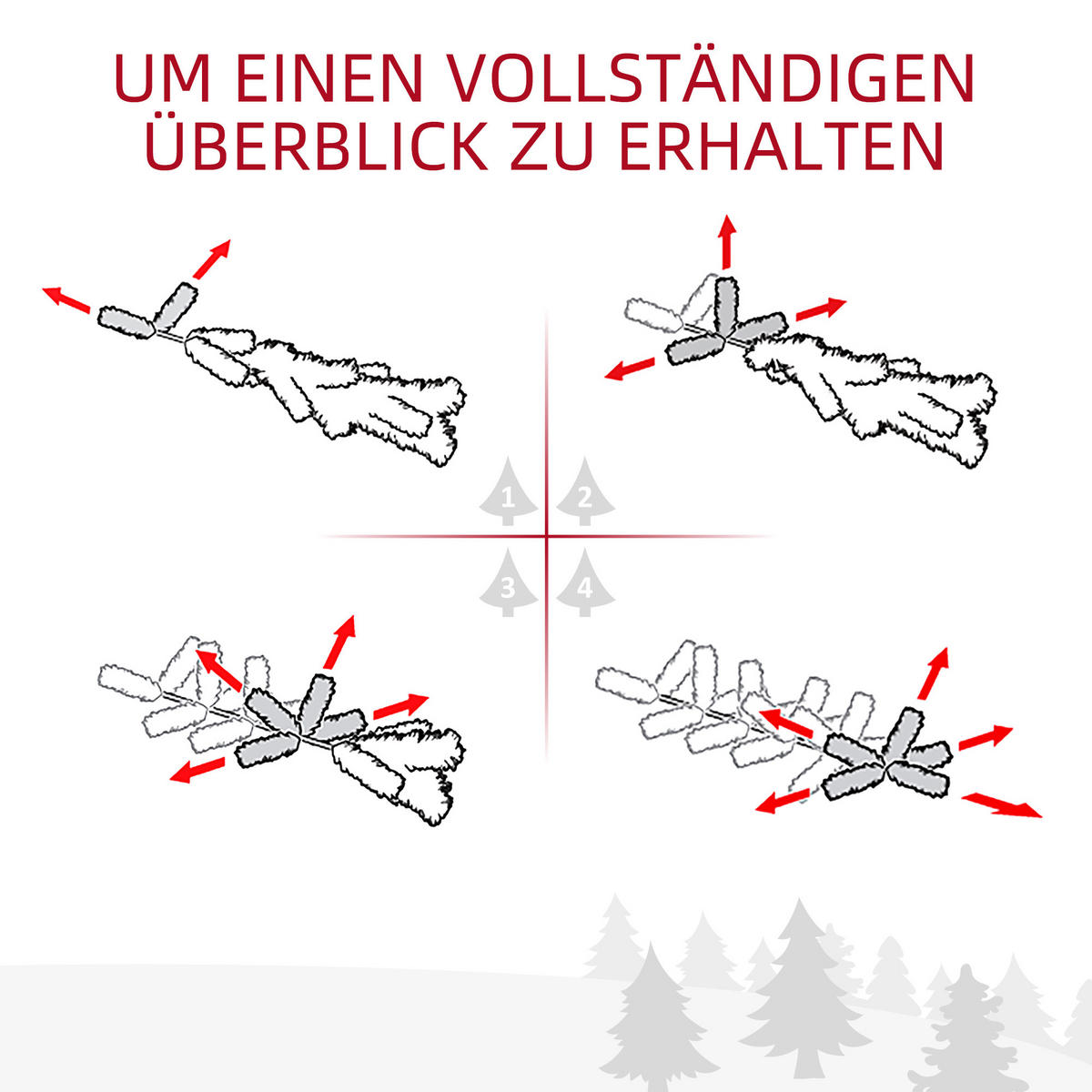 TANNENKRANZ Weihnachtskranz Türkranz Künstlicher Tannenkranz mit Lichterkette - Grün, Kunststoff/Metall (10cm) - HOMCOM
