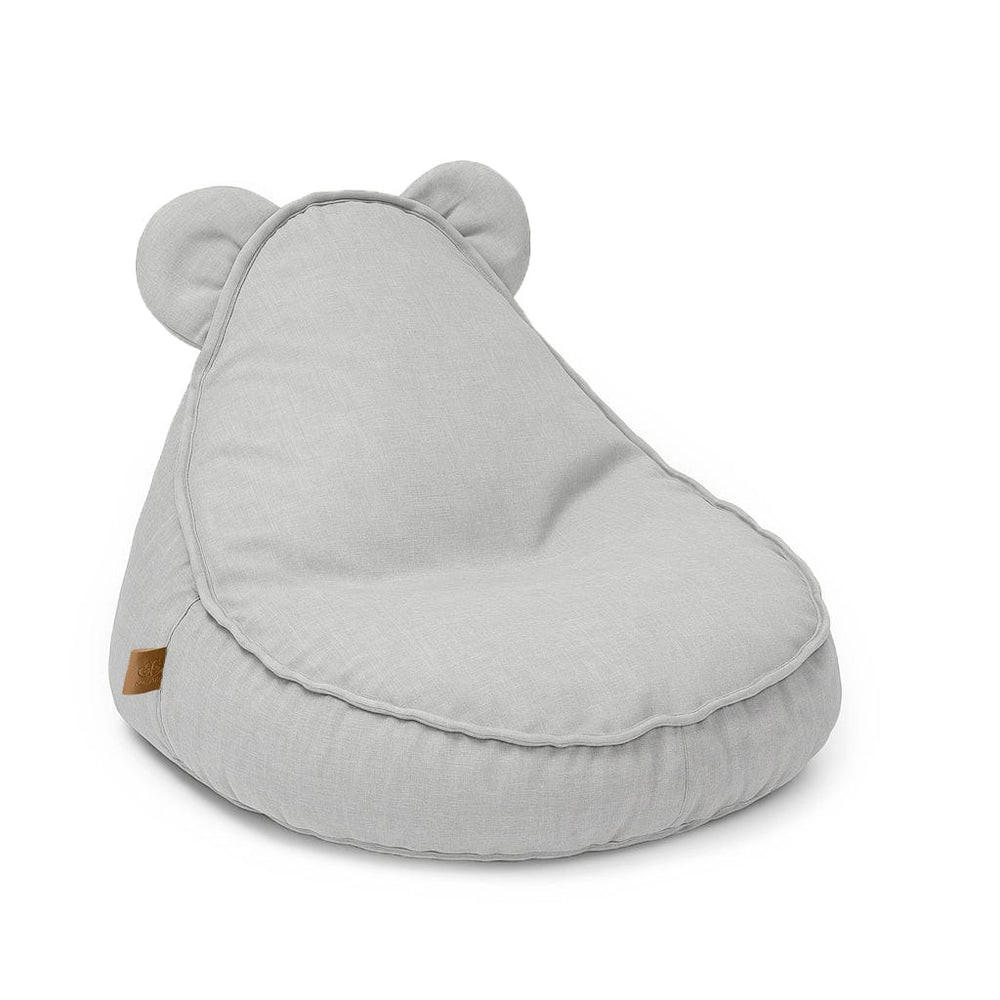 SITZSACK Outzy für Kinder, Bär, Grau - Grau, Textil (60/50/70cm) - MeowBaby