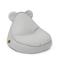 SITZSACK Outzy für Kinder, Bär, Grau - Grau, Textil (60/50/70cm) - MeowBaby