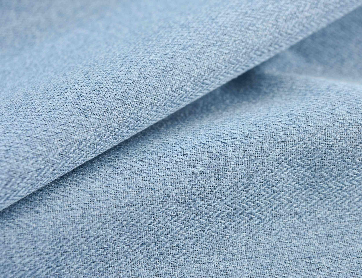 VORHANG MÜNCHEN DARK HxB 225x145 cm Blau - Blau, Textil (145/225/225cm) - Gardinenbox