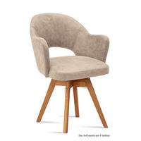 ARMLEHNSTUHL drehbar (4er-Set) Dosya 59x87x61 Eiche geölt/Natur - Eichefarben/Naturfarben, Kunststoff (61/87/59cm) - 58aufmkessel