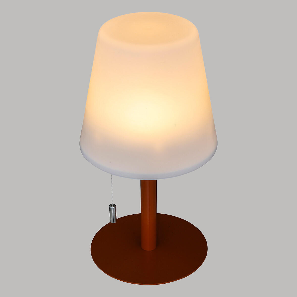 GARTENLAMPE Zack 30 cm - Rot, Kunststoff (16/16/30cm) - Atmosphera Createur d´interieur