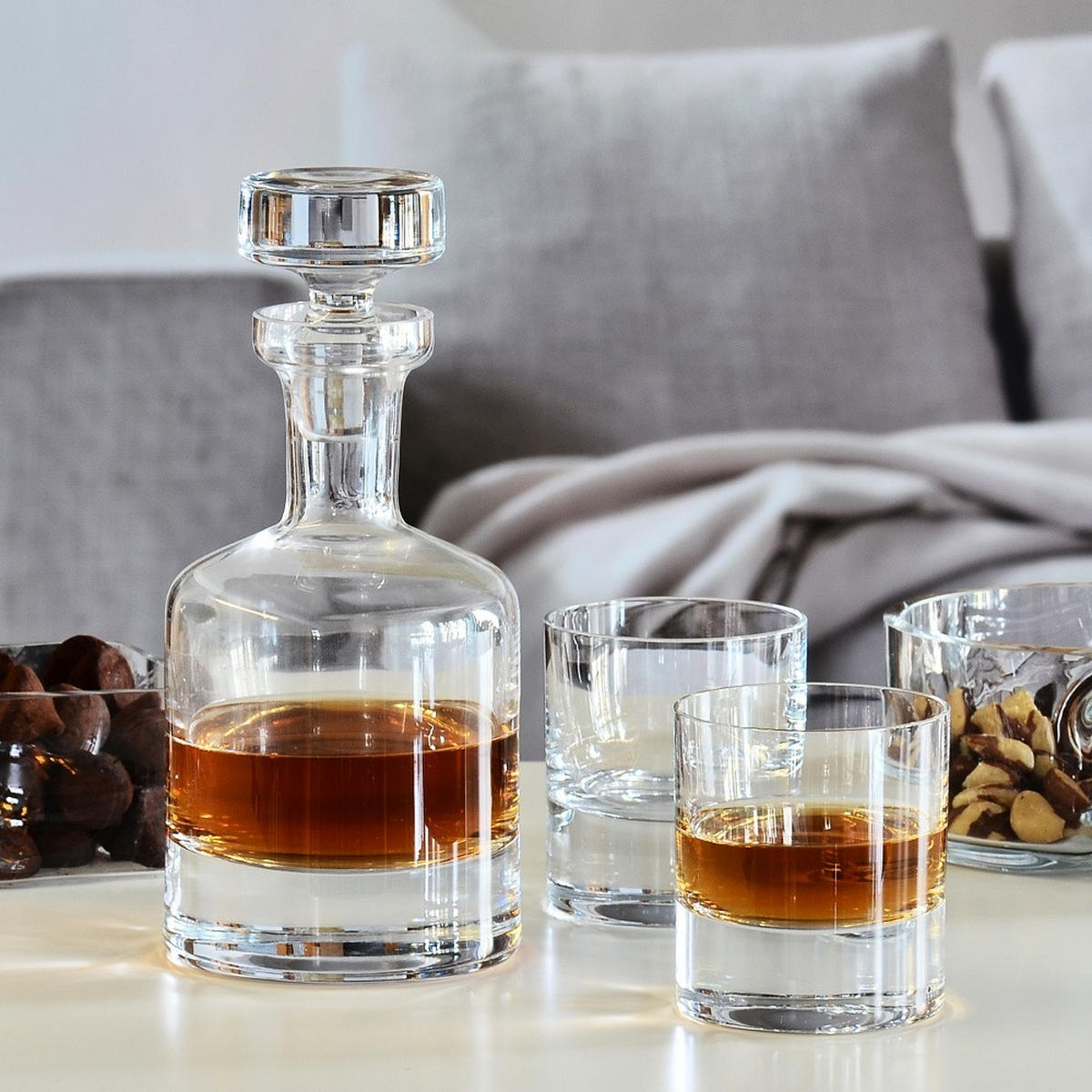 WHISKYGLÄSER STERLING, 6ER-SET, 300 ML - Transparent, Glas (0.3L) - Krosno Glass