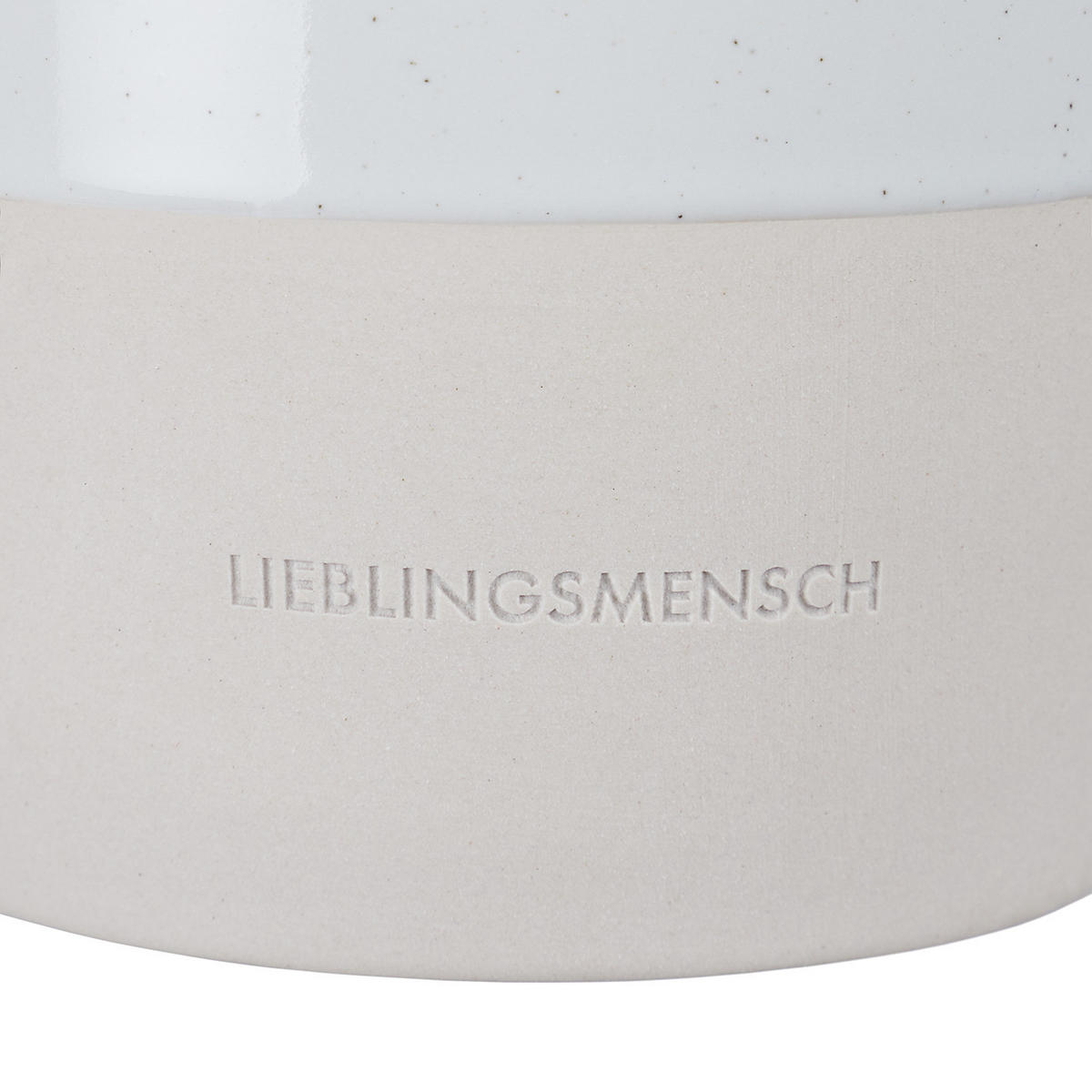 HENKELTASSE Me Time - Weiß, Keramik (0.35L) - Butlers