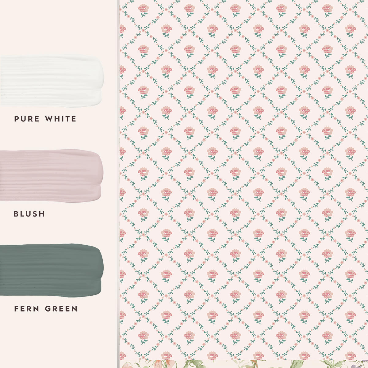 VLIESTAPETE Kate Gitterstruktur 1000x52cm - Pink, Papier/Kunststoff (52/1000cm) - LAURA ASHLEY