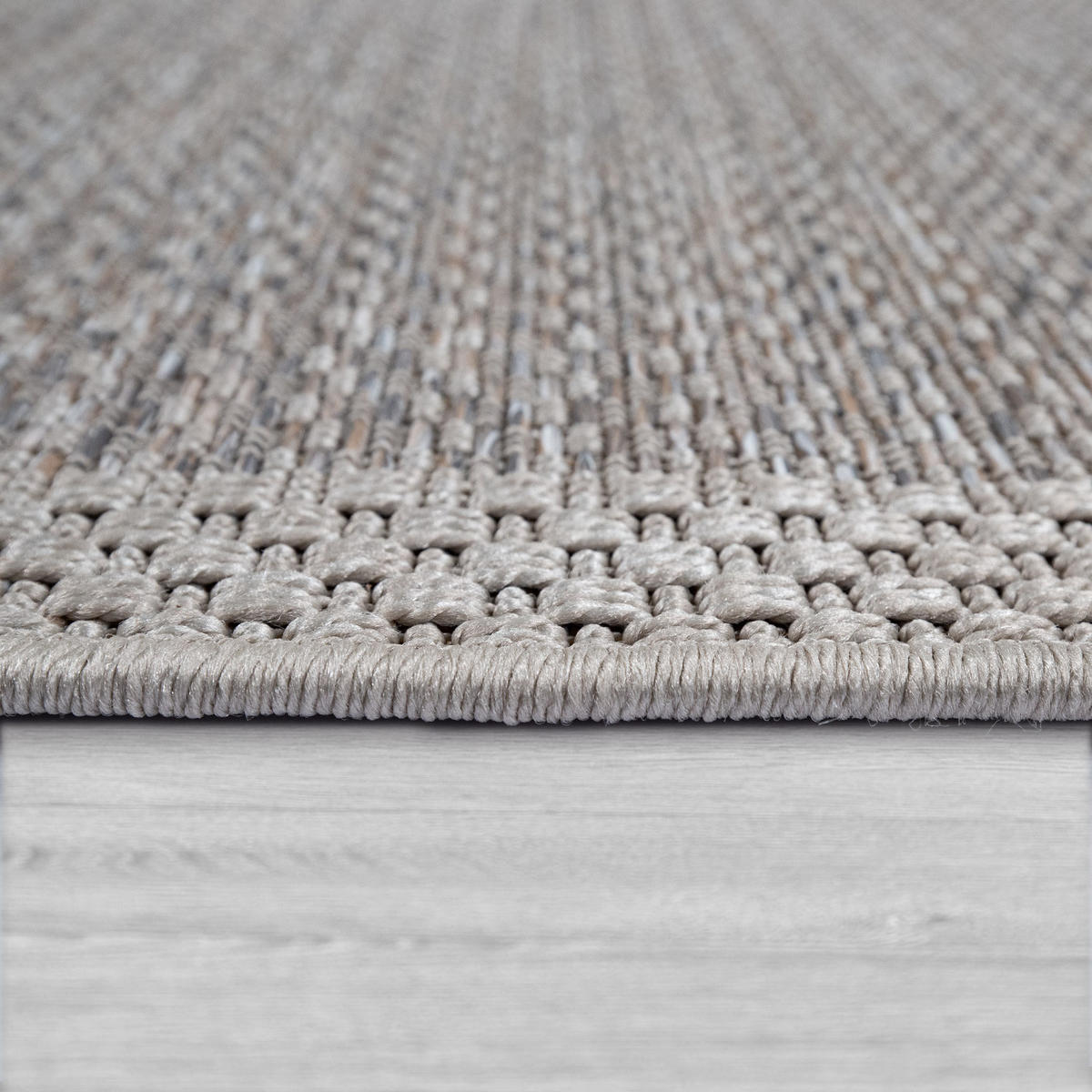 OUTDOORTEPPICH 160/160 cm Vancouver 161 - Naturfarben, Textil (160/160cm) - Paco Home