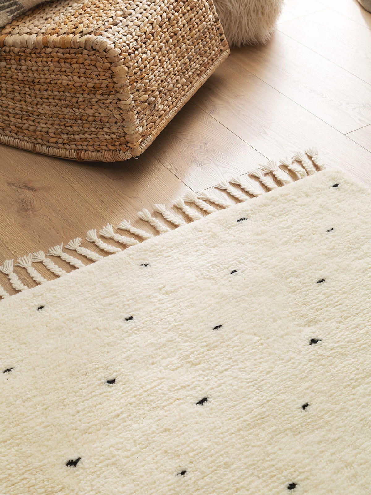 KINDERTEPPICH Theo Cream 80x150 cm - Creme, Textil (80/150cm) - Lytte