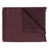 MAXI-BADETUCH Luna wein 100 x 160 cm - Bordeaux, Textil (160/100cm)