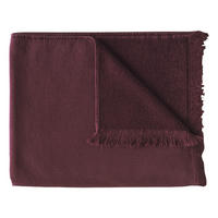 MAXI-BADETUCH Luna wein 100 x 160 cm - Bordeaux, Textil (160/100cm)