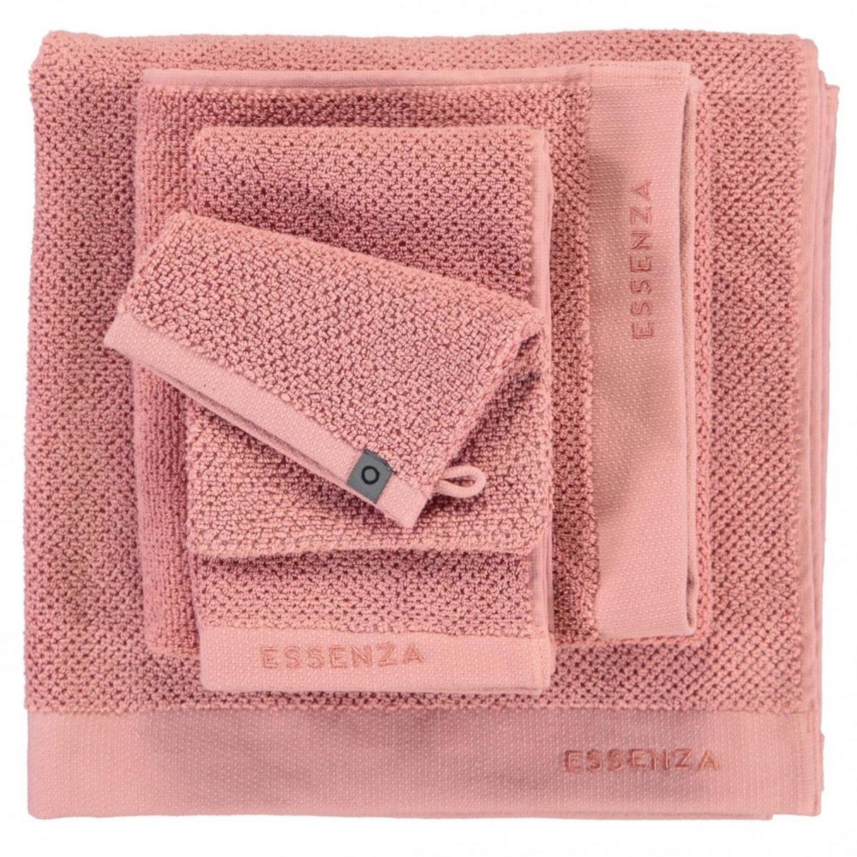 WASCHLAPPEN BIO CONNECT ORGANIC UNI ROSE - Rosa, Textil (16/22cm) - Essenza