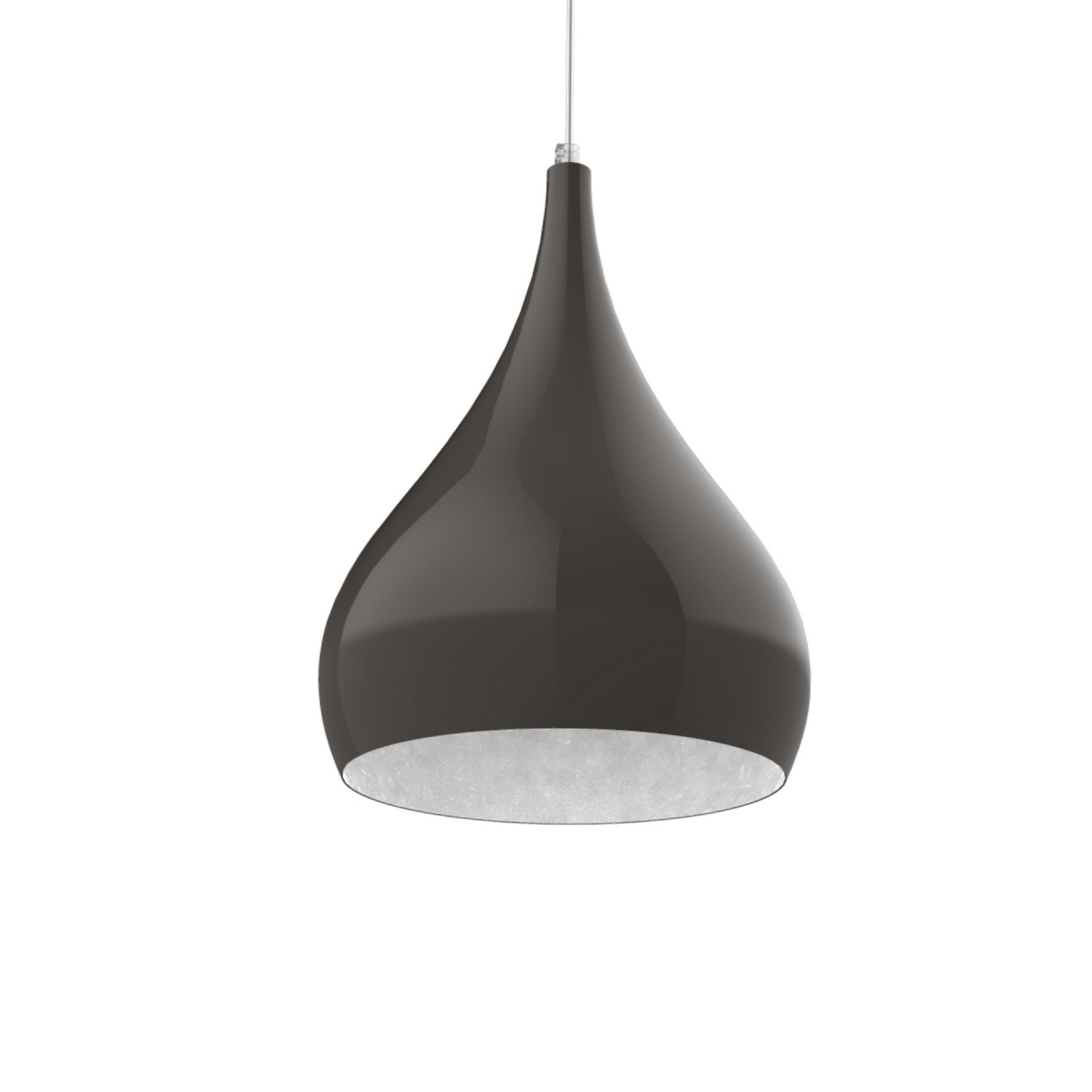 HÄNGELEUCHTE - Graubraun, Metall (25/25/120cm) - Lumicom