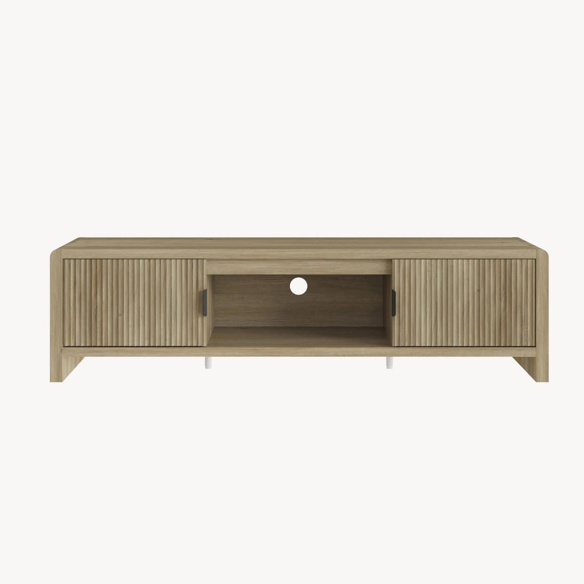 FERNSEHSCHRANK Lukkodso - Braun, Holzwerkstoff (150/40/40cm) - [en.casa]
