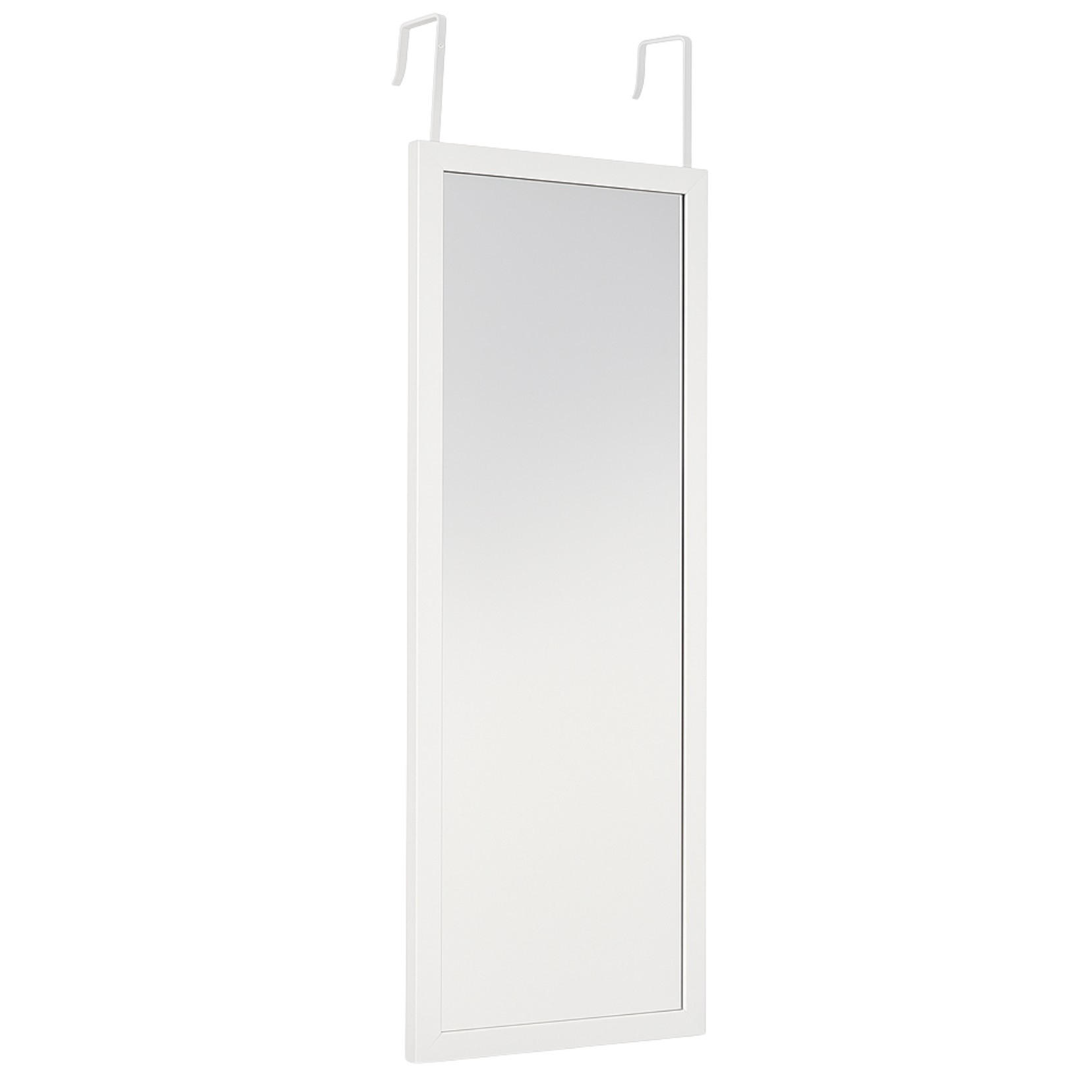TÜRSPIEGEL Aina 36/110 cm - Weiß, Kunststoff (36/110/5cm) - STILOVO