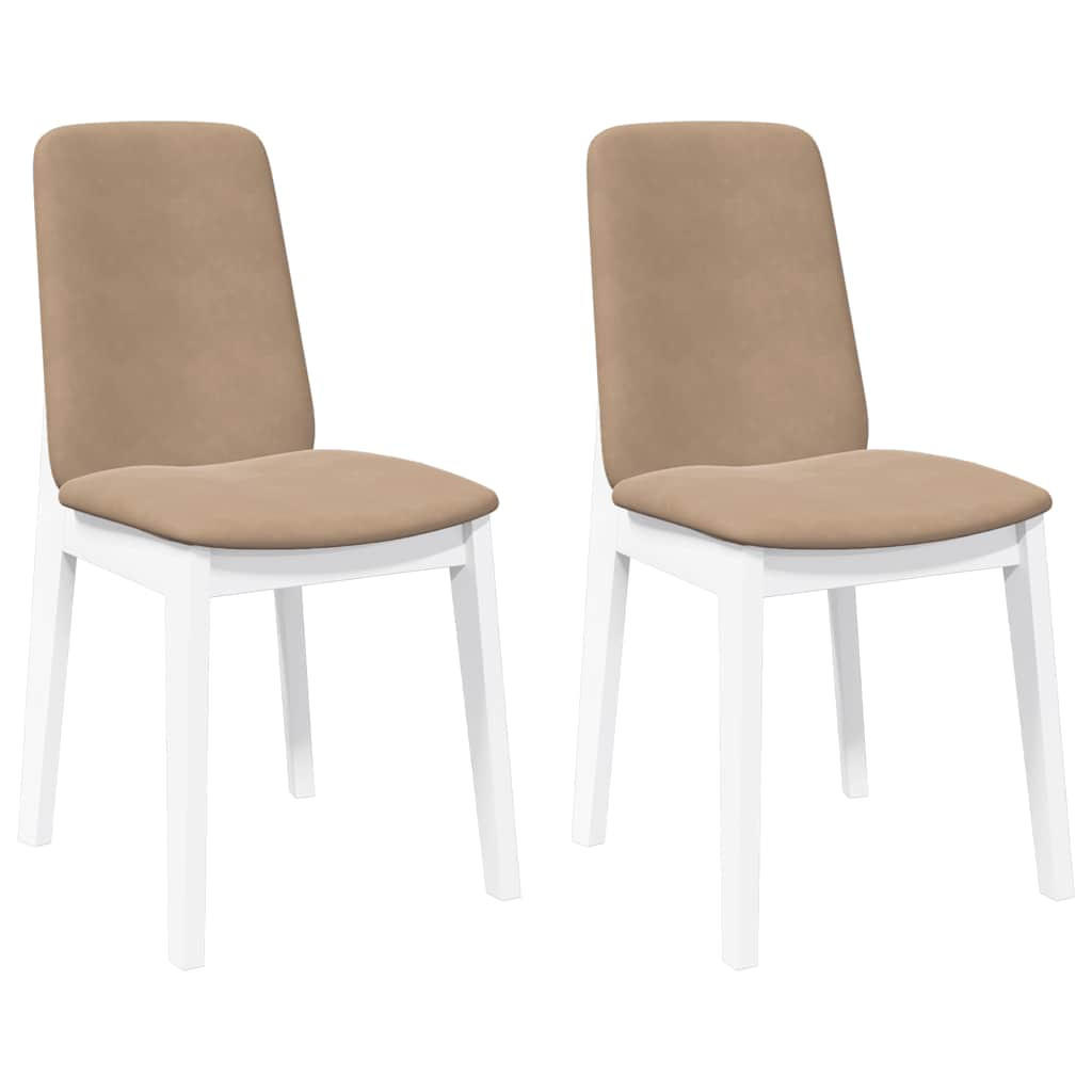 STUHL-SET 2 Stk Zornbach 43/86.5/56 cm - Weiß, Holz (43/86.5/56cm) - ZMH