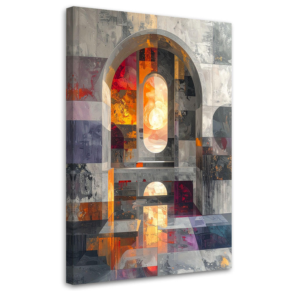 Feeby Wandbild, Grau 30x45 cm