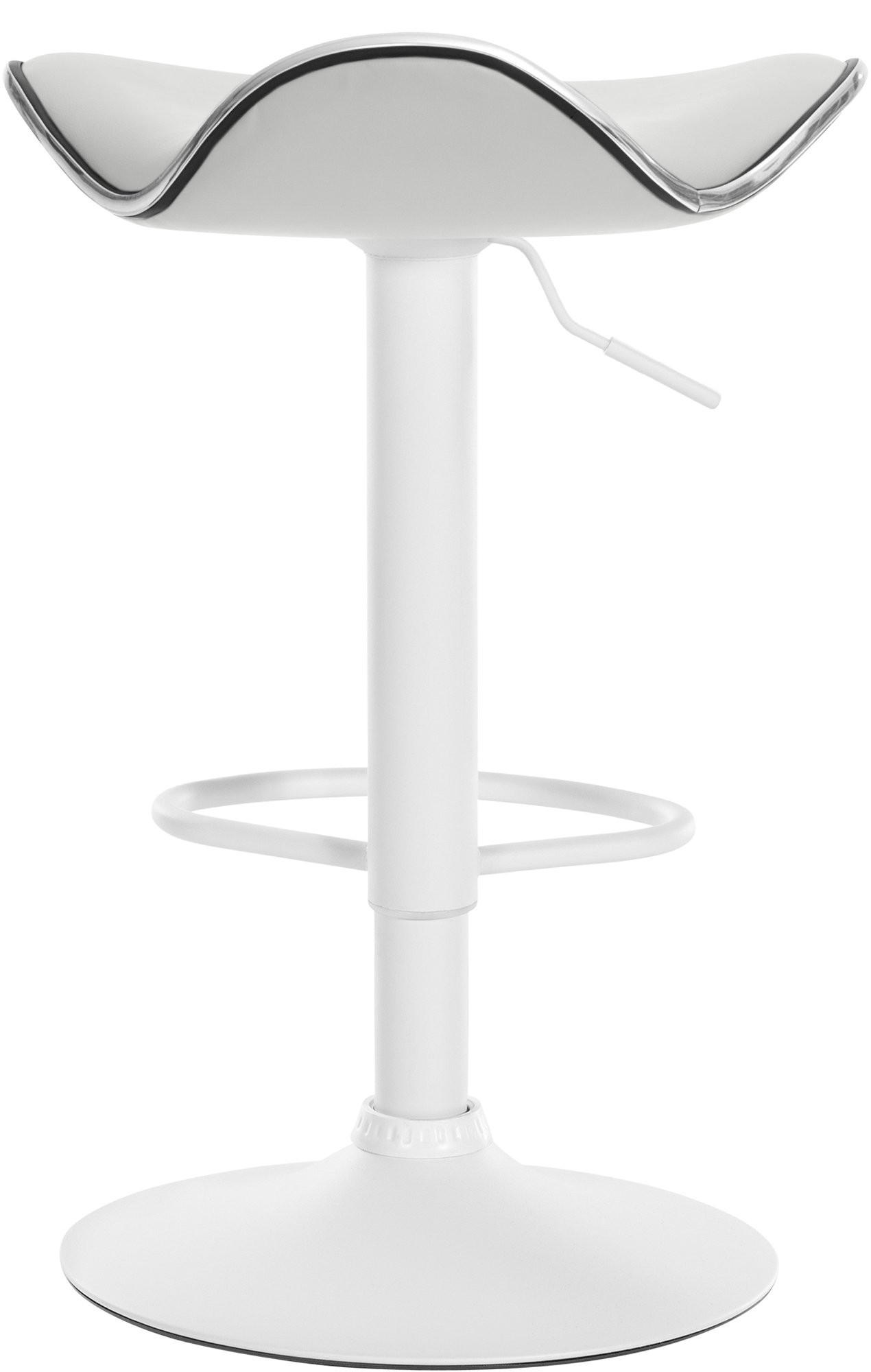 CLP Barhocker Weiß 45x71x45 cm