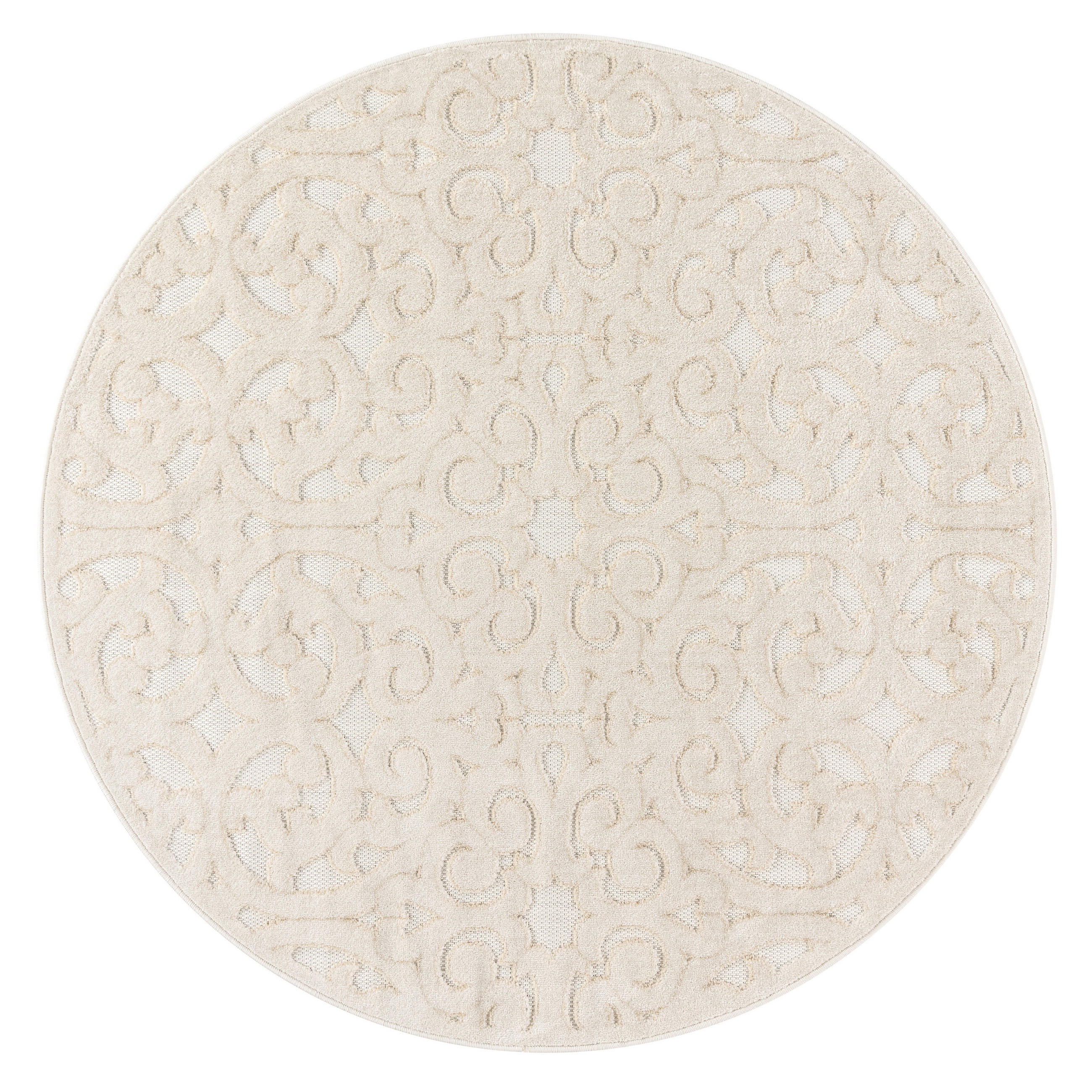 OUTDOORTEPPICH 200/200 cm Cotton 234 - Creme, Textil (200/200cm) - Paco Home