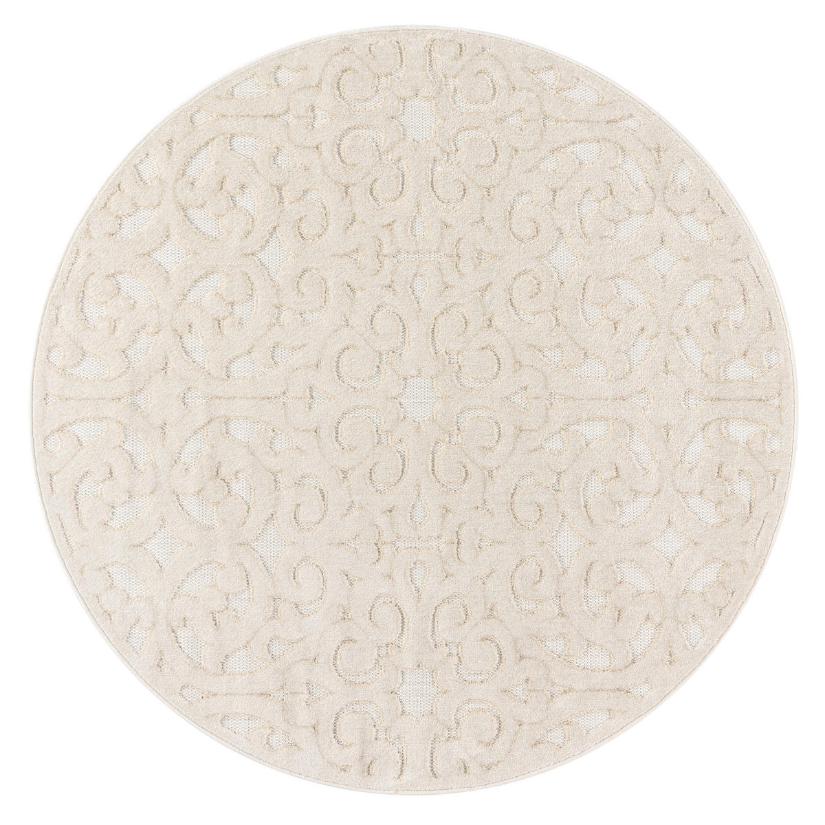 OUTDOORTEPPICH 200/200 cm Cotton 234 - Creme, Textil (200/200cm) - Paco Home