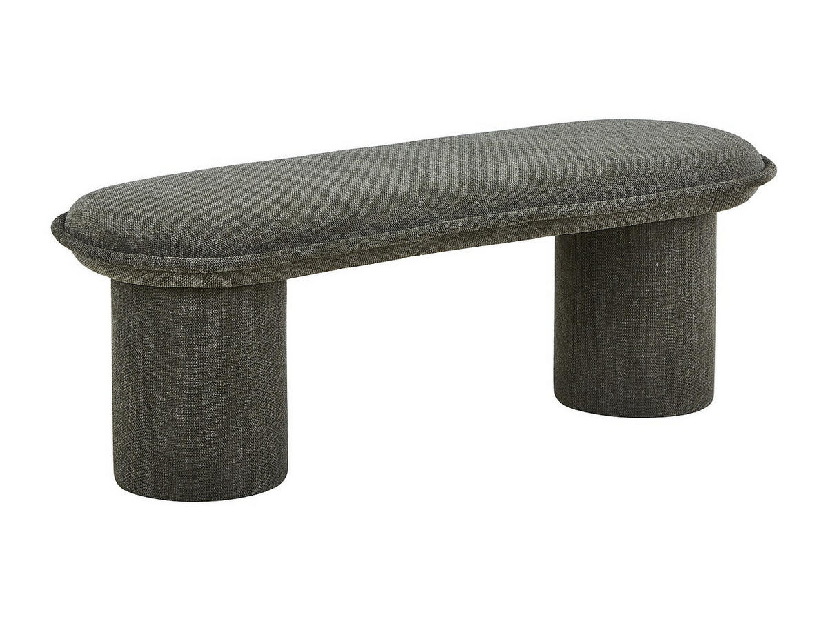 SITZBANK - 122 cm x 44 cm - Stoff - Grün - ELAMIU - Grün, Textil (122/42/44cm) - Vente-Unique