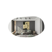 SPIEGEL Vanomi 52x89cm - Transparent, Holzwerkstoff (52/89/3.5cm) - moebel17