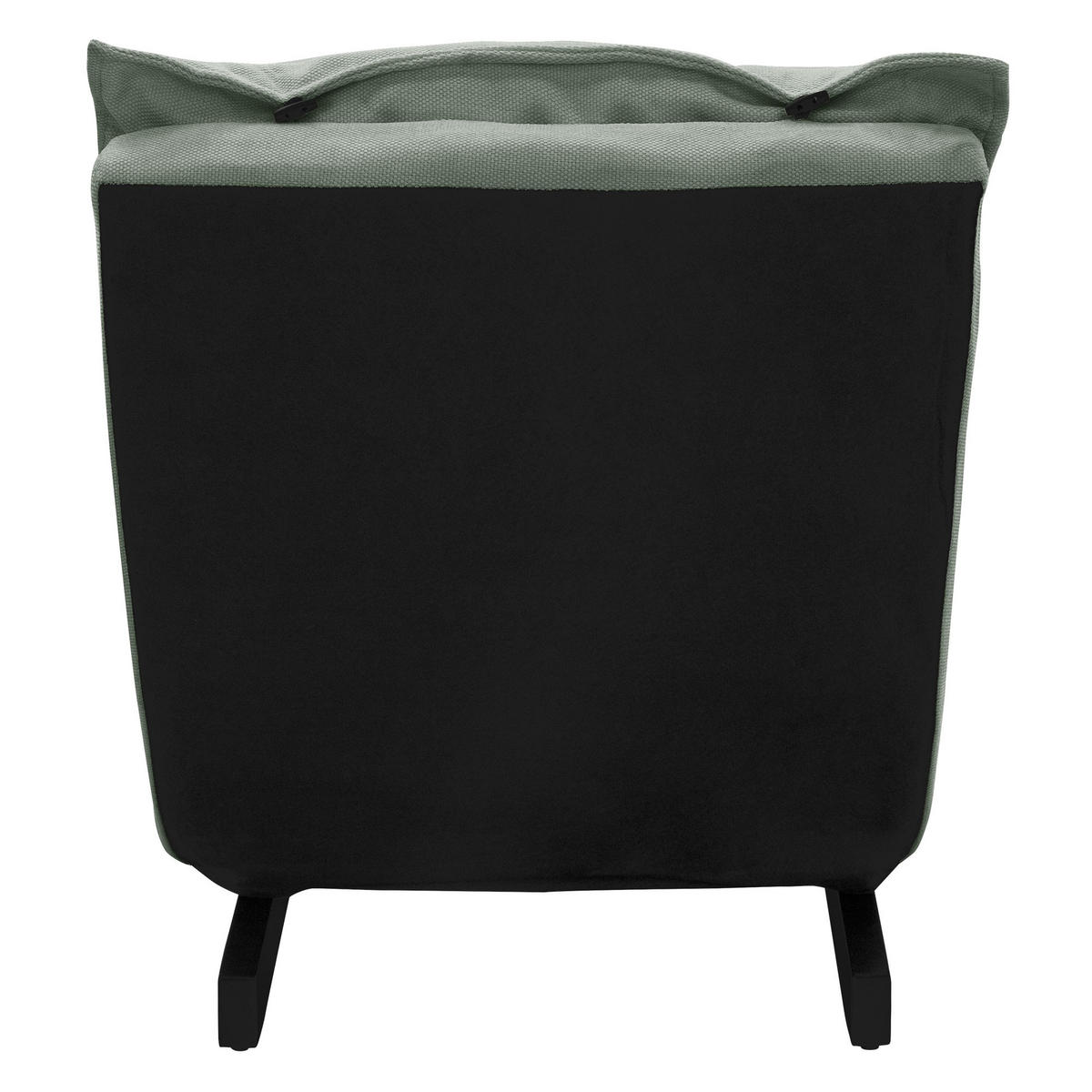 BODENSTUHL Grau-Grün - Schwarz/Hellgrün, Textil/Metall (59/73.5/96cm) - ML-DESIGN