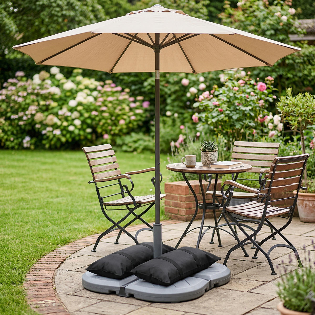 2XPIESKOVÉ vrecia - čierna, textil/plast (68/30cm) - Relaxdays