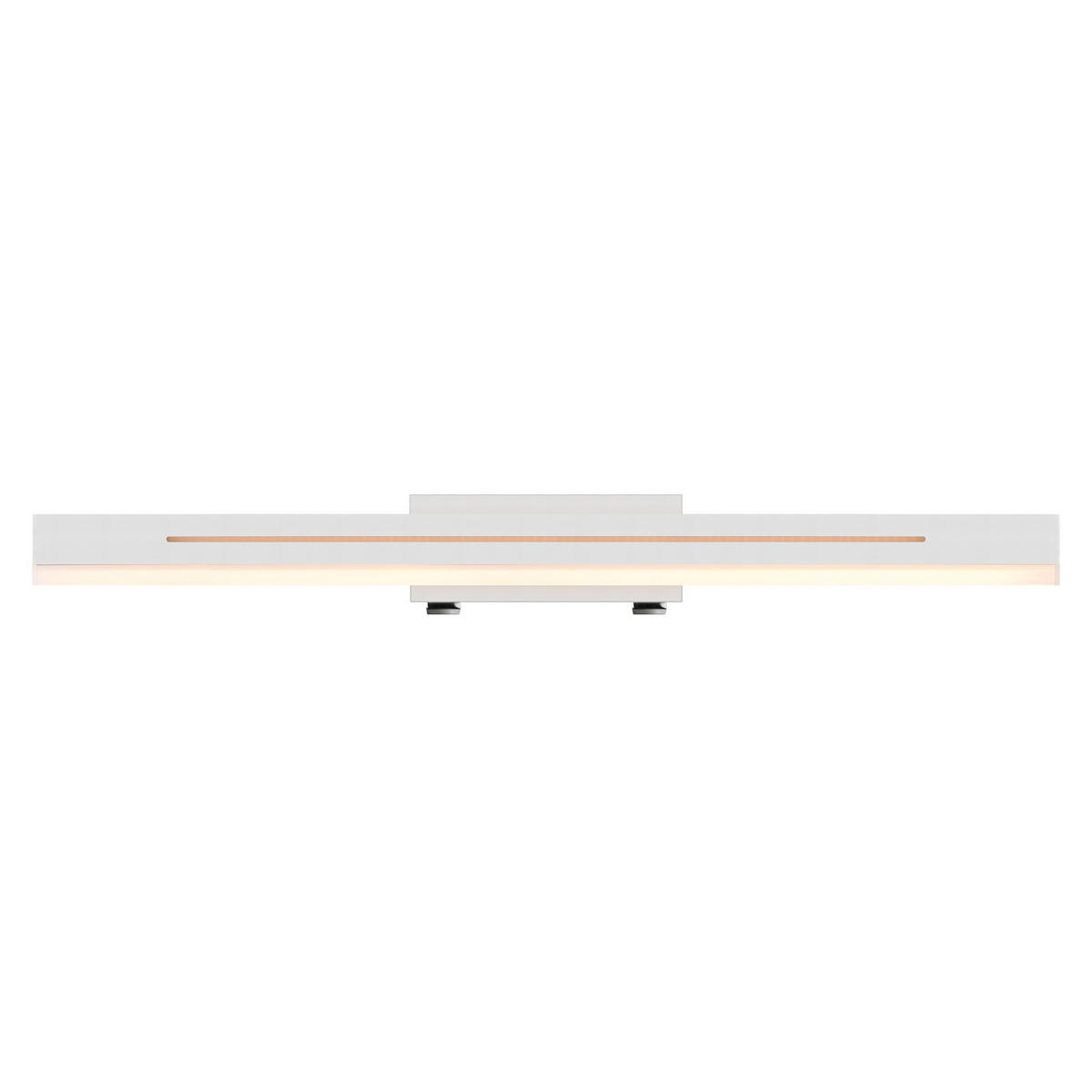 WANDLEUCHTE Otis - Silber - 60/7.5 cm - Silberfarben, Kunststoff (60/7.5/7.5cm) - Nordlux