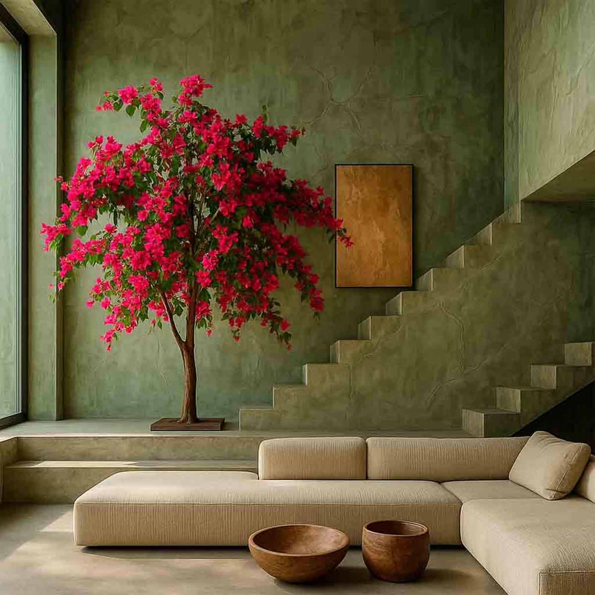 KAMELIENBAUM 180x180x210cm - Rosa, Kunststoff (180/210/180cm) - Wanderlust