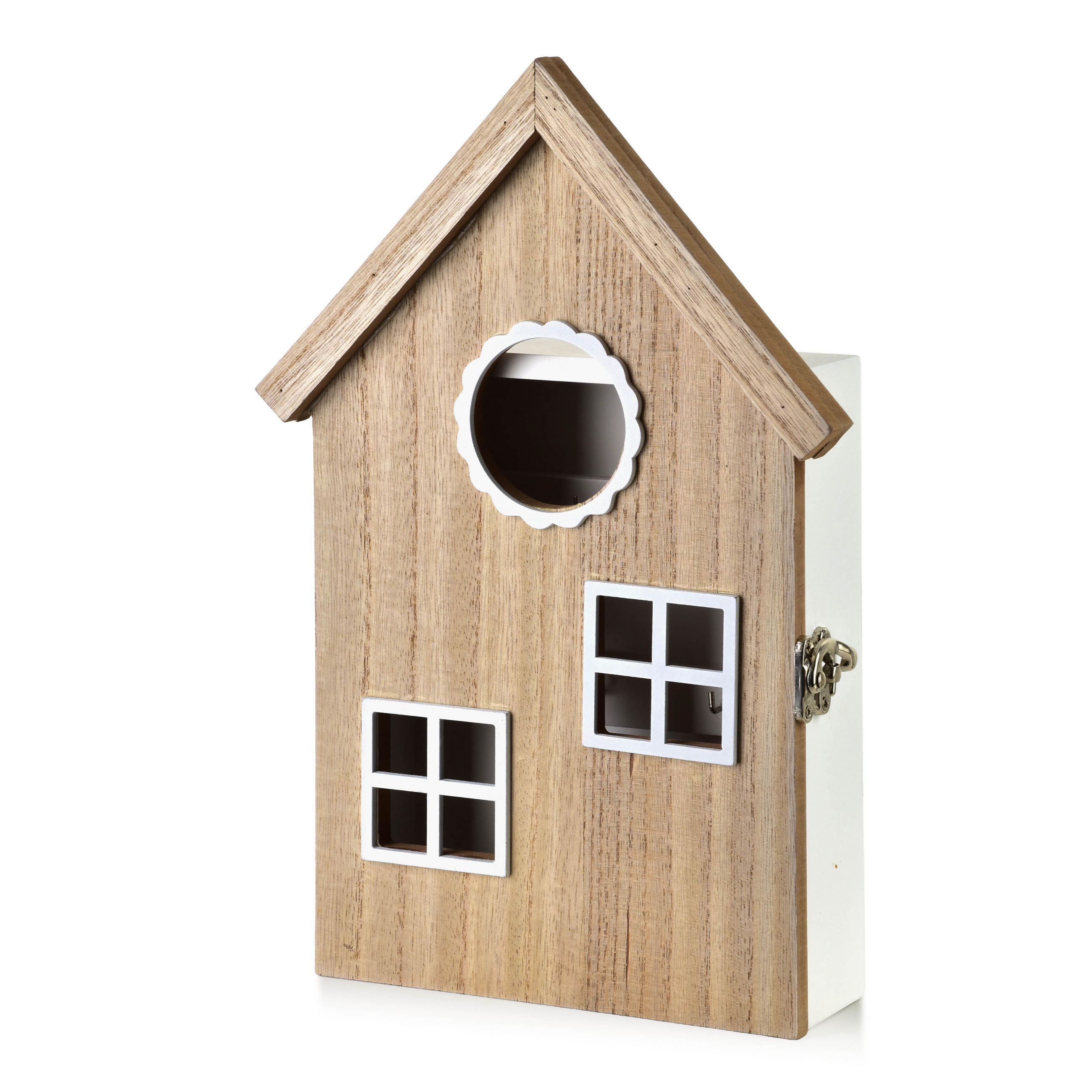 SCHLÜSSELKASTEN Stacy Braun 20/6/29.5 cm Holz - Braun, Holz (20/29.5/6cm) - Mondex