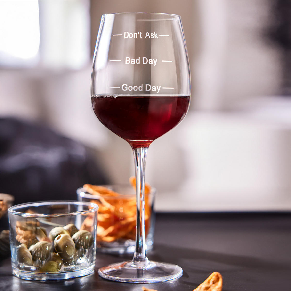 WEINGLAS Don't Ask 480 ml - Transparent, Glas (0.48L) - Butlers