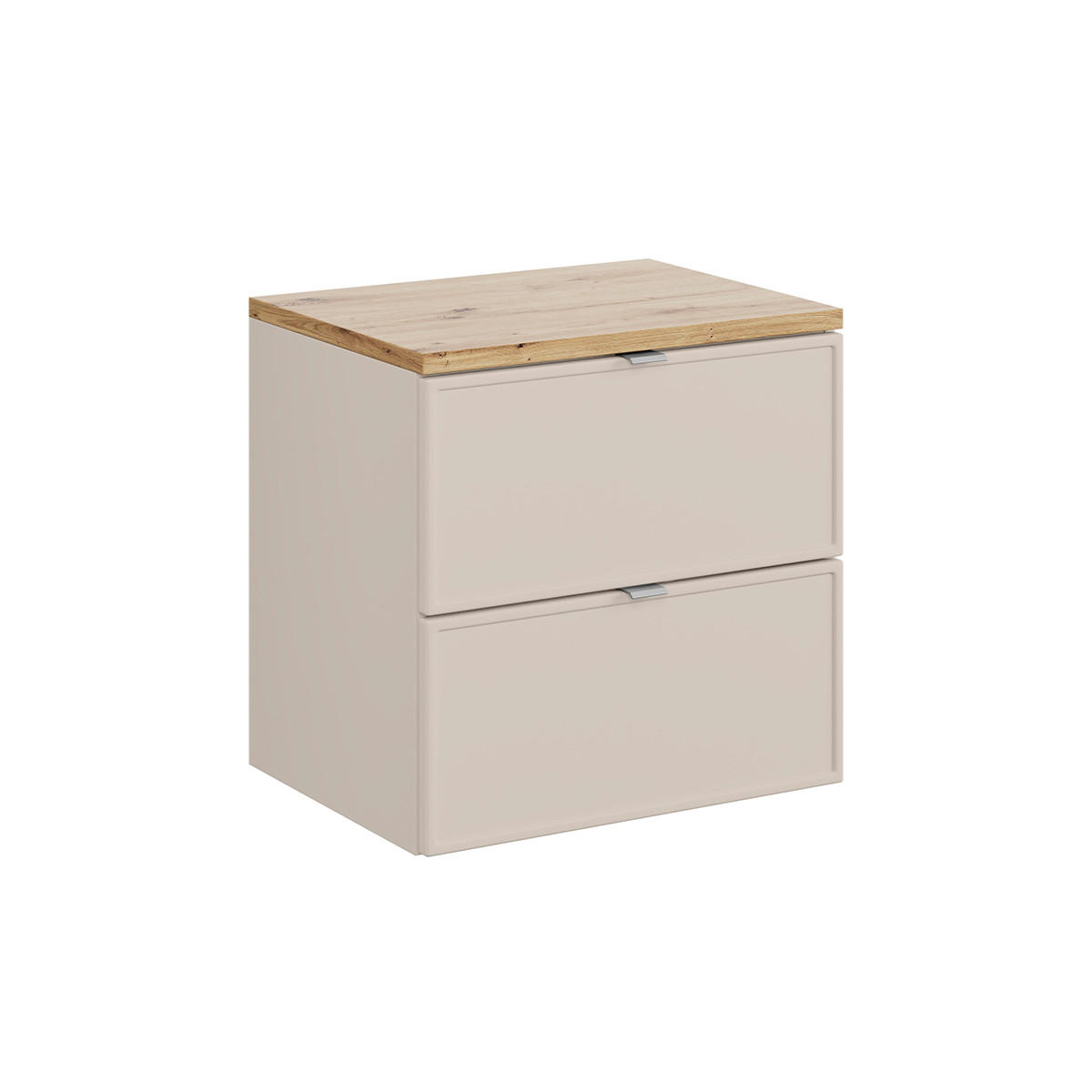 SKŘÍŇKA POD UMYVADLO 60.6cm Alba Kašmír - béžová, kompozitní dřevo (60.6/59/46cm) - Petits-meubles