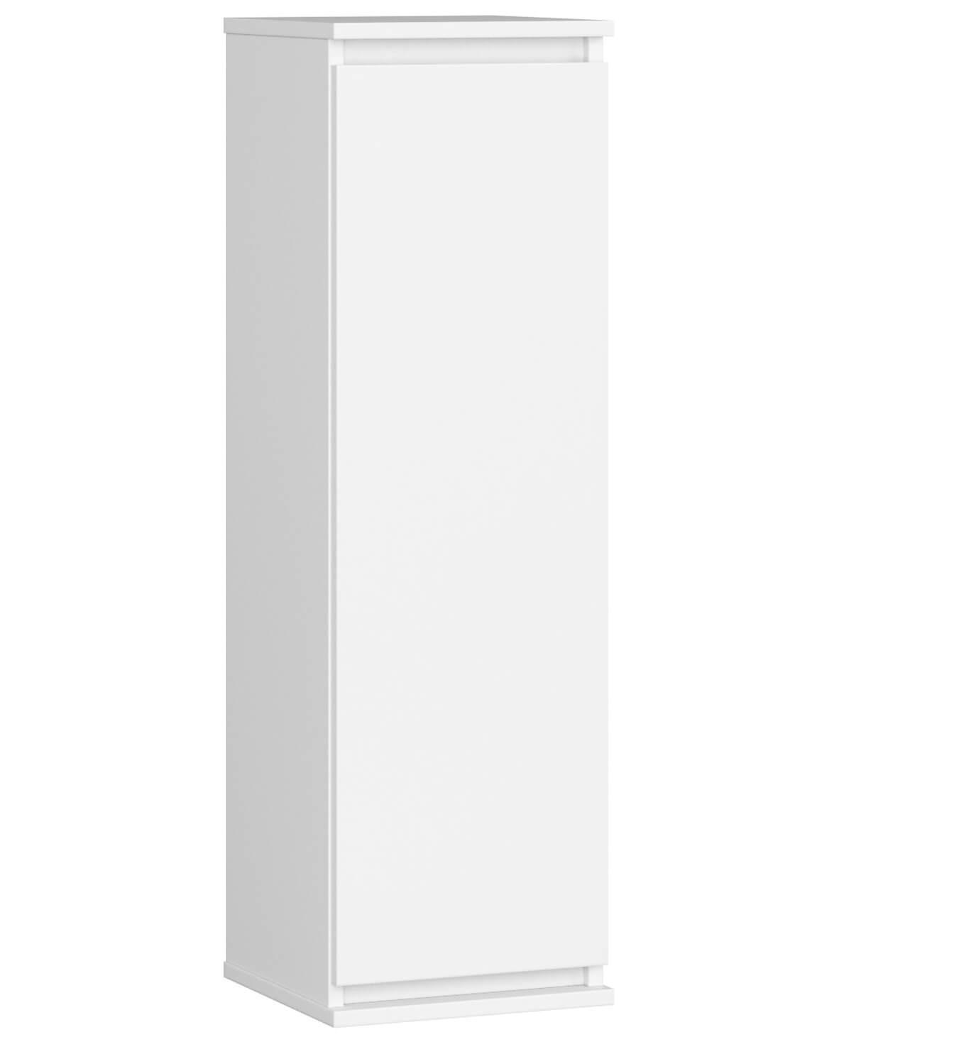 WANDSCHRANK Weiß 30x30x99 cm - Weiß, Holzwerkstoff (30/99/30cm) - Akord