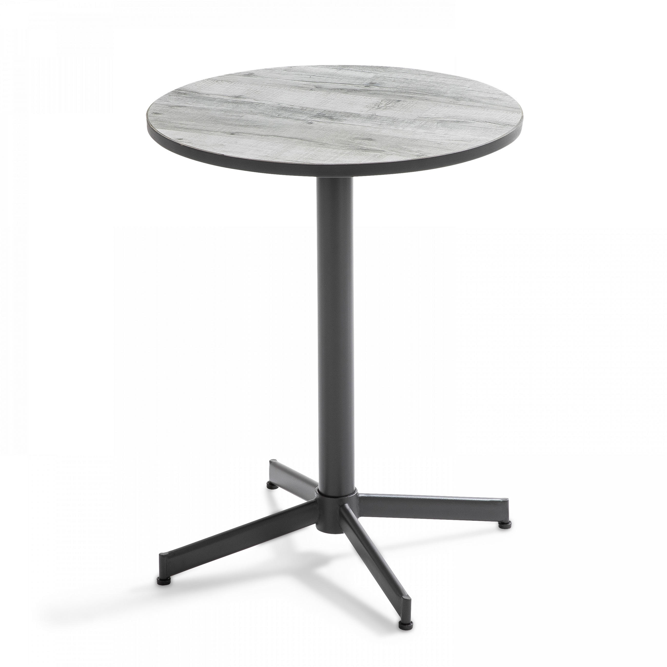 GARTENSET 3-tlg., Grau - Grau, Metall - Oviala