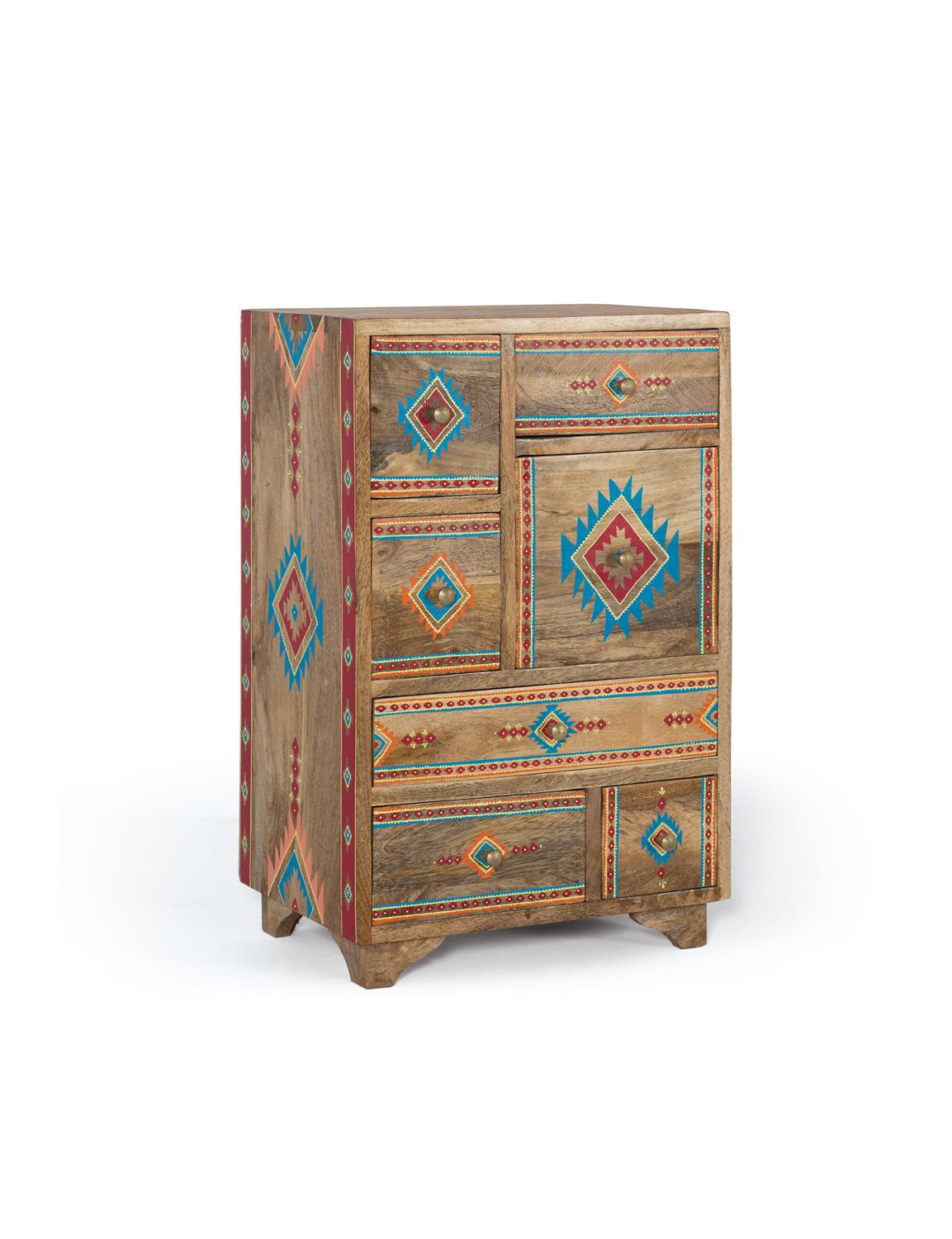 Giner y Colomer Kommode Chrom 29x65x43 cm