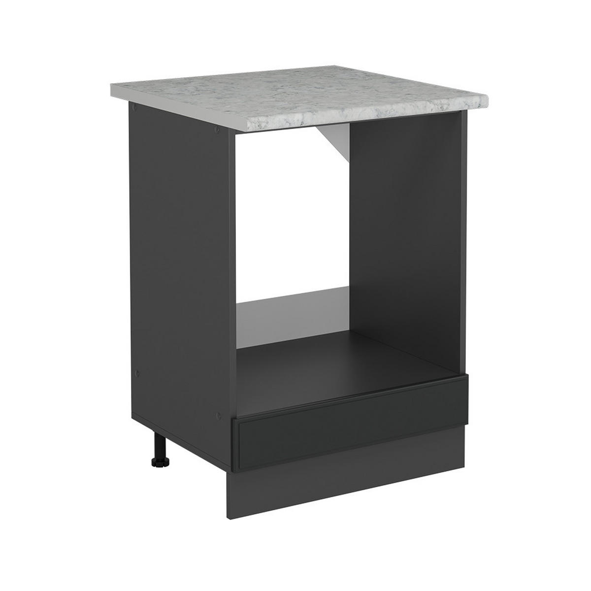 SKŘÍŇKA NA VESTAVĚNOU TROUBU R-Line Antracitový venkovský dům - antracitová, kompozitní dřevo (60/81.6/60cm) - Vicco