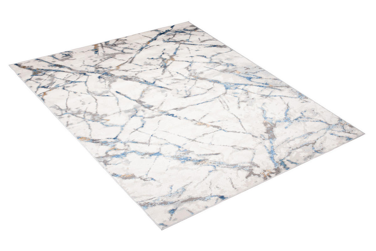 TEPPICH VALLEY Grau Blau 200/300 cm - Blau, Textil (200/300cm) - Tapiso