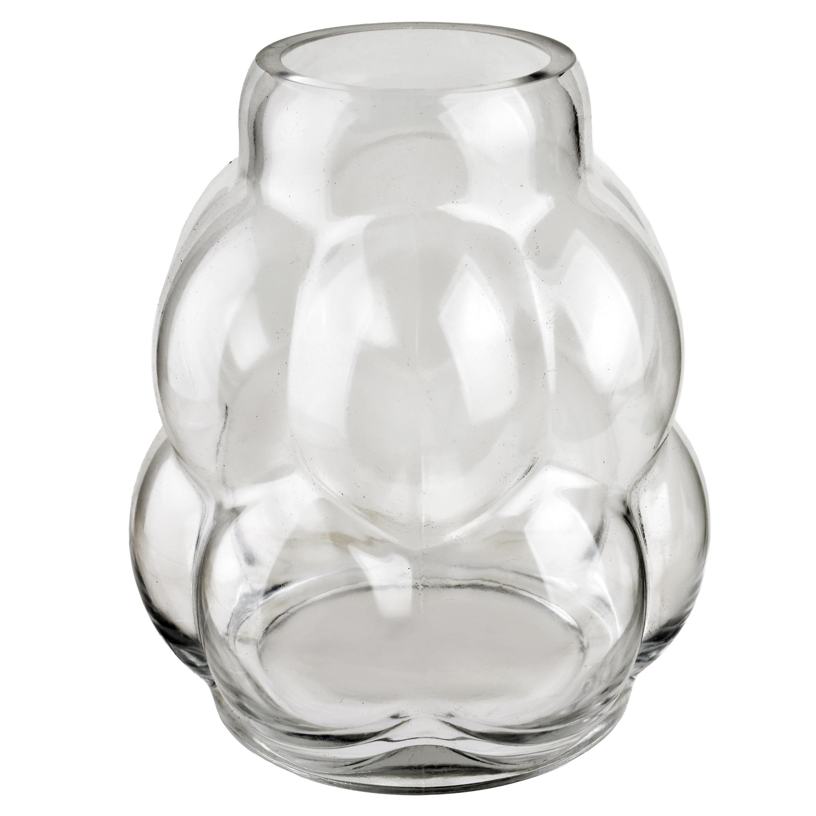 VASE Serenite 18/23cm Glas - Transparent, Glas (24cm) - Mondex