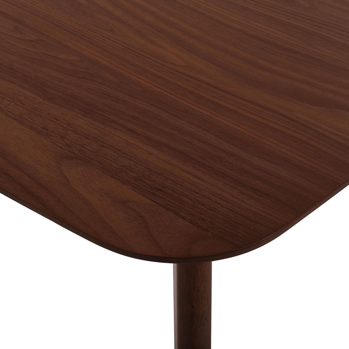 ESSTISCH 120-150/75/75 cm Dunkelbraun Rechteckig Madox - Dunkelbraun, Holzwerkstoff (150/75/75cm) - Beliani
