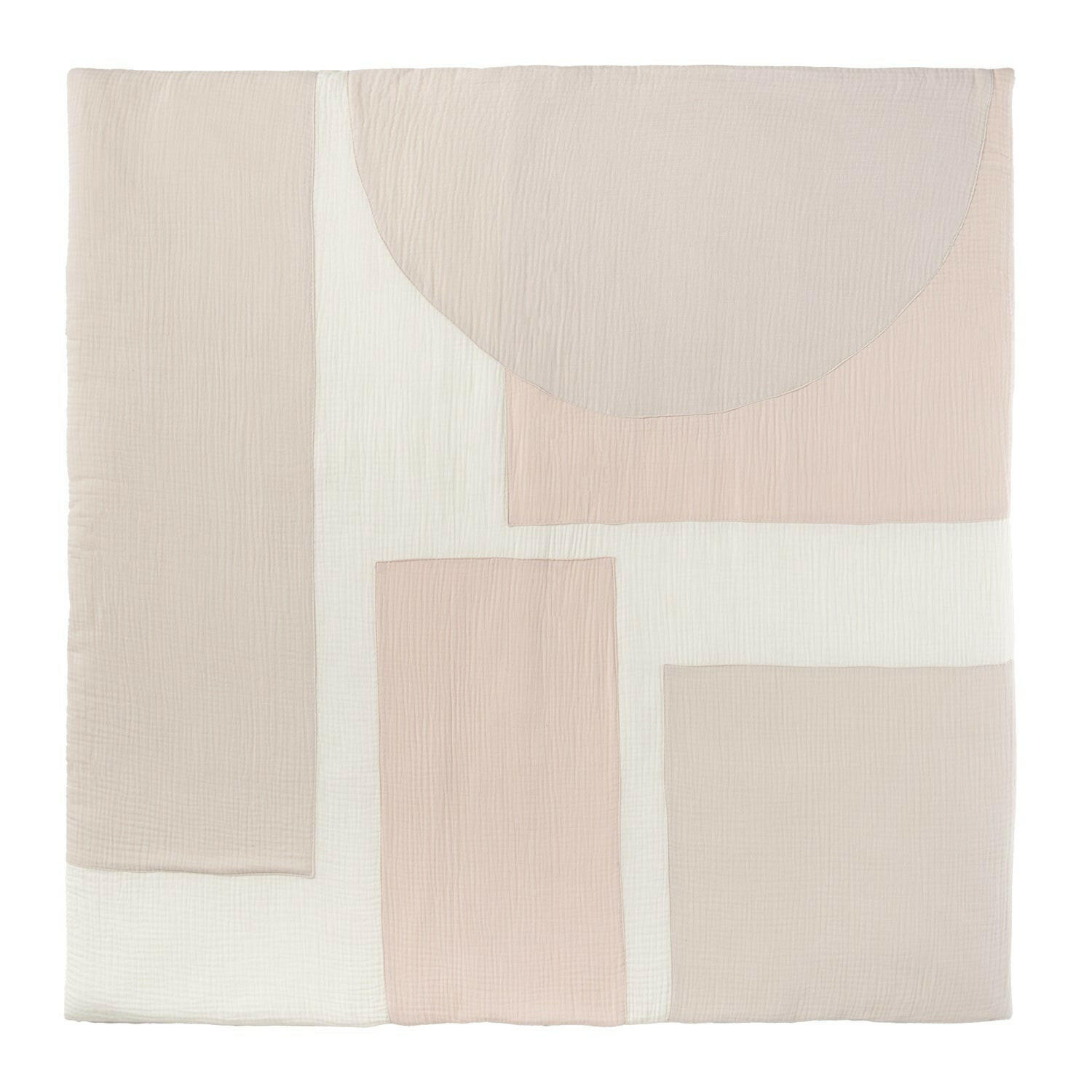 KRABBELDECKE Musselin Natur - Naturfarben, Textil (100/100cm) - nordic coast company