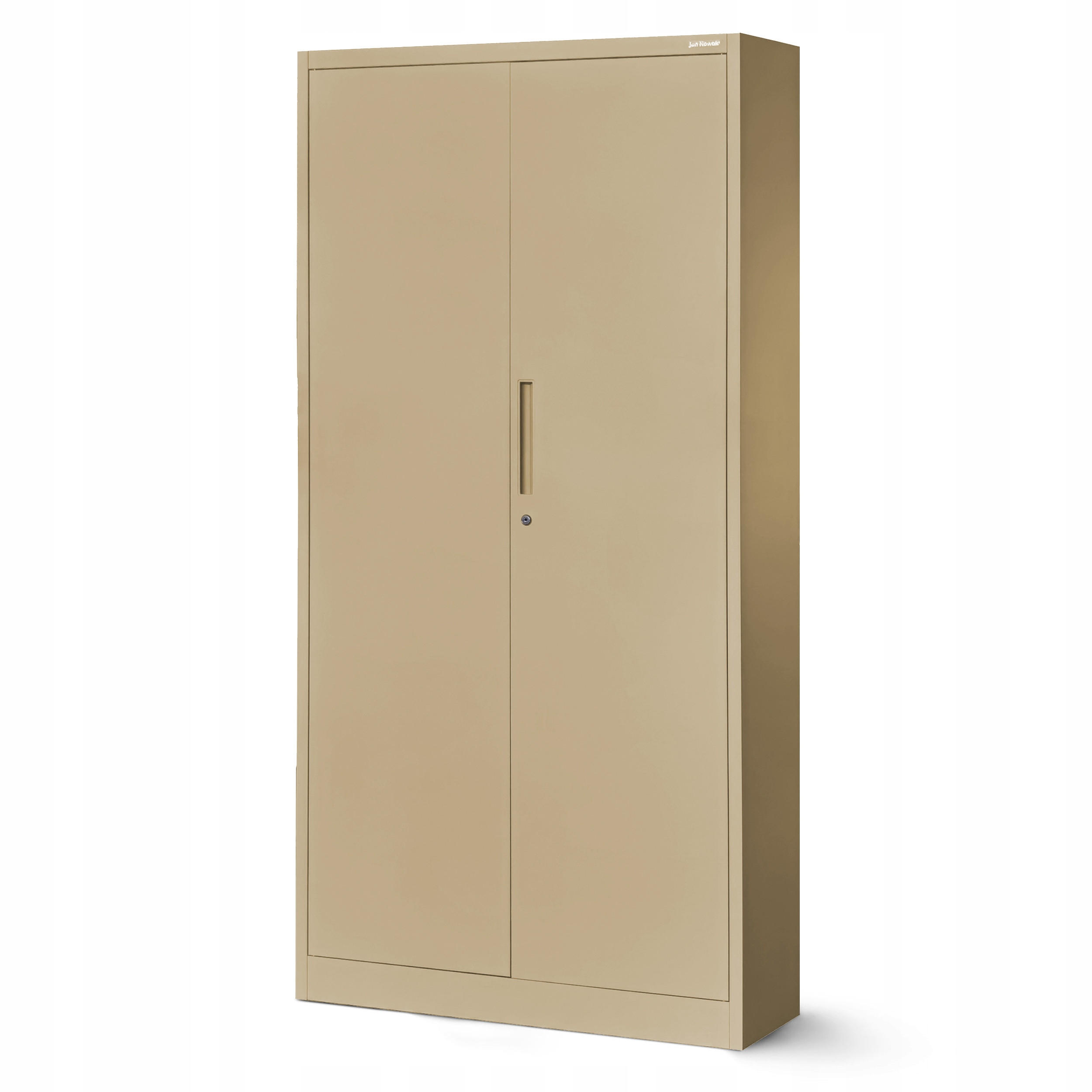AKTENSCHRANK JAN 185x90x45 cm - Beige, Metall (90/185/40cm) - Jan Nowak