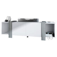 LOWBOARD Ida Blenden in Avola-Anthrazit - Anthrazit, Holzwerkstoff (149/45.5/34cm) - Vladon