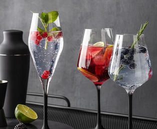 VILLEROY &amp; BOCH GLÄSERSET MANUFACTURE ROCK 4-teilig