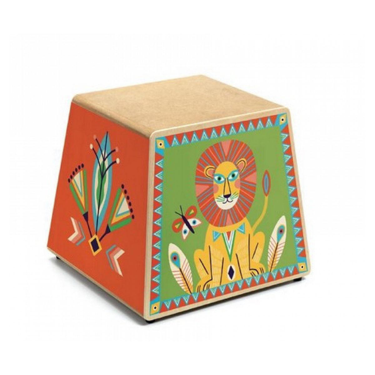 Djeco Musikinstrument Orange 13x8x20 cm