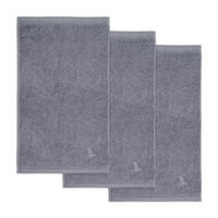 GÄSTETUCH SUPERWUSCHEL 3ER PACK - Grau, Textil (30/50cm) - MÖVE