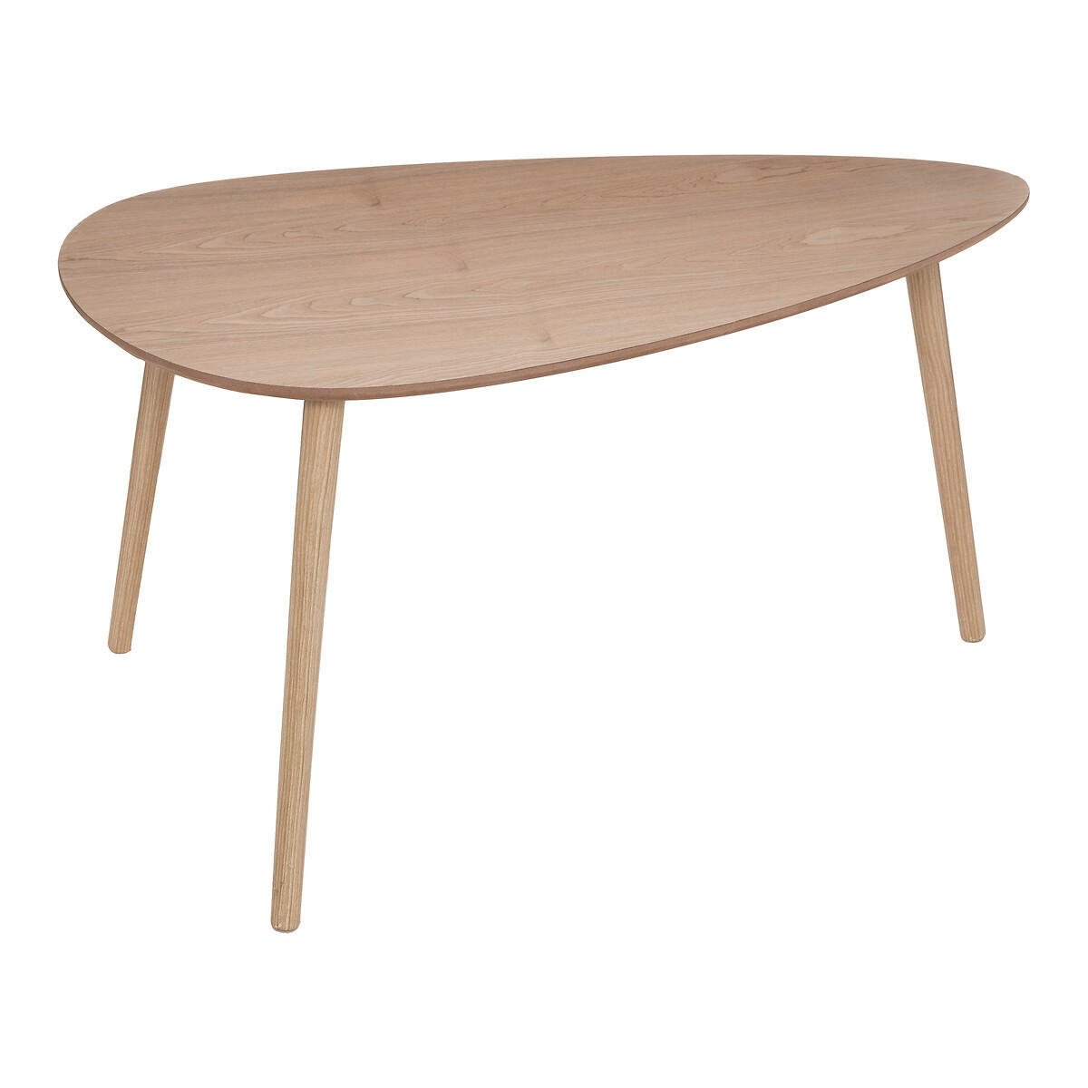 KAFFEETISCH Tränenform Mileo Braun - Braun, Holzwerkstoff (98/60/51.5cm) - Atmosphera Createur d´interieur