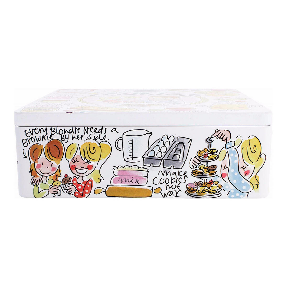 DOSE Kekse in Bunt - 21,7 x 7,5cm - Multicolor, Metall (21.7/7.5/21.7cm) - Blond Amsterdam